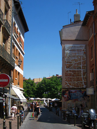 Straßen in Toulouse Fotos