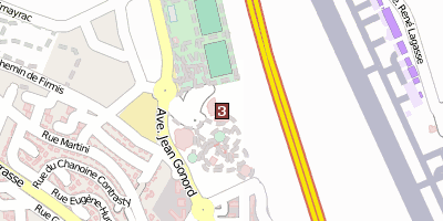 Stadtplan Cité de l’espace Toulouse